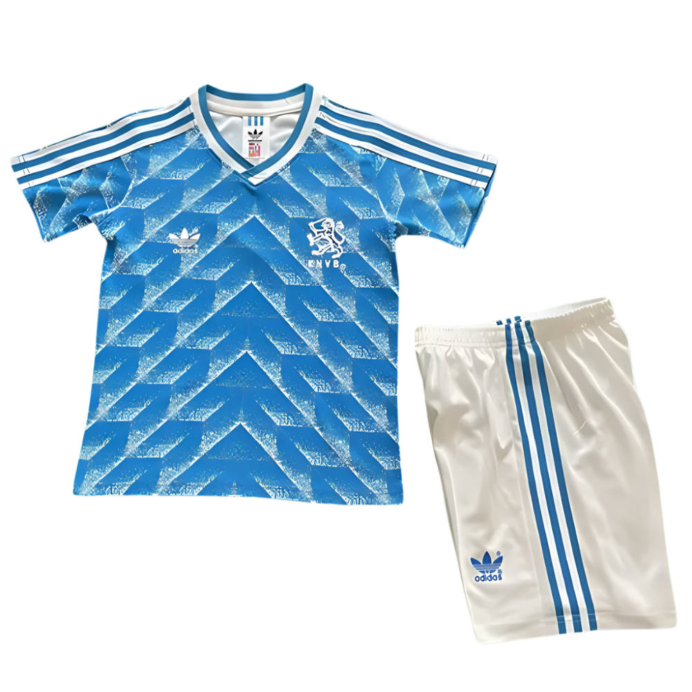(KIDS) RETRO NETHERLANDS AWAY SHIRT & SHORTS 1988
