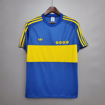 1981 Boca Juniors Heim-Retro-Trikot