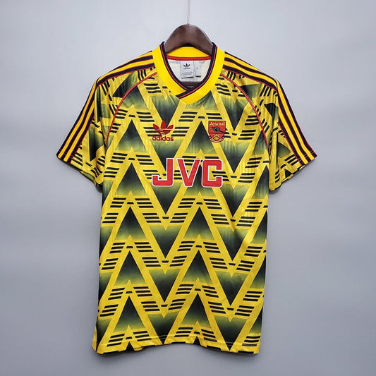 1991-1993 Arsenal away retro kit