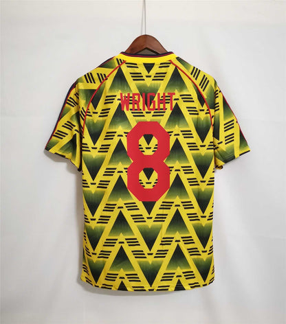 1991-1993 Arsenal away retro kit