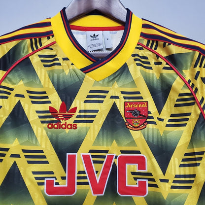 Arsenal uit retro tenue 1991-1993