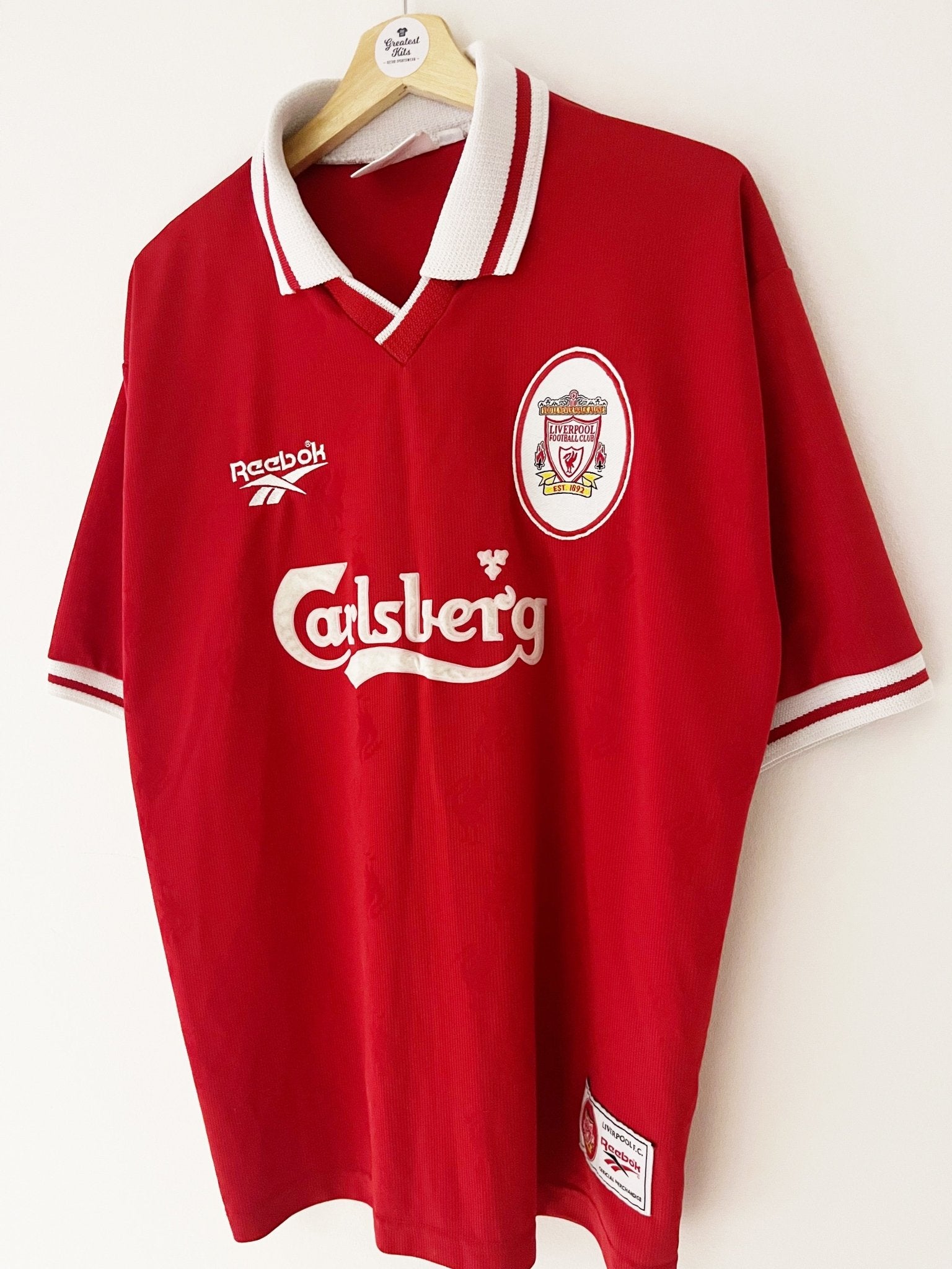 1996/98 Liverpool Heimtrikot 