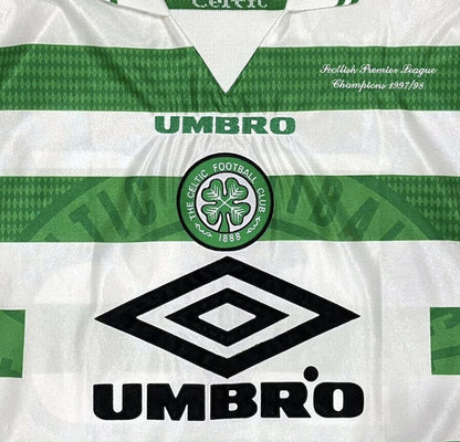 Glasgow Celtic thuis retro tenue 1997-1999