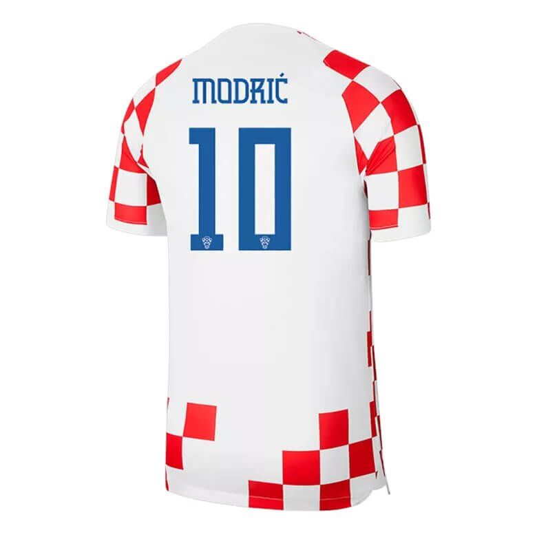 MODRIĆ 10 Kroatien Heimtrikot Weltmeisterschaft 2022