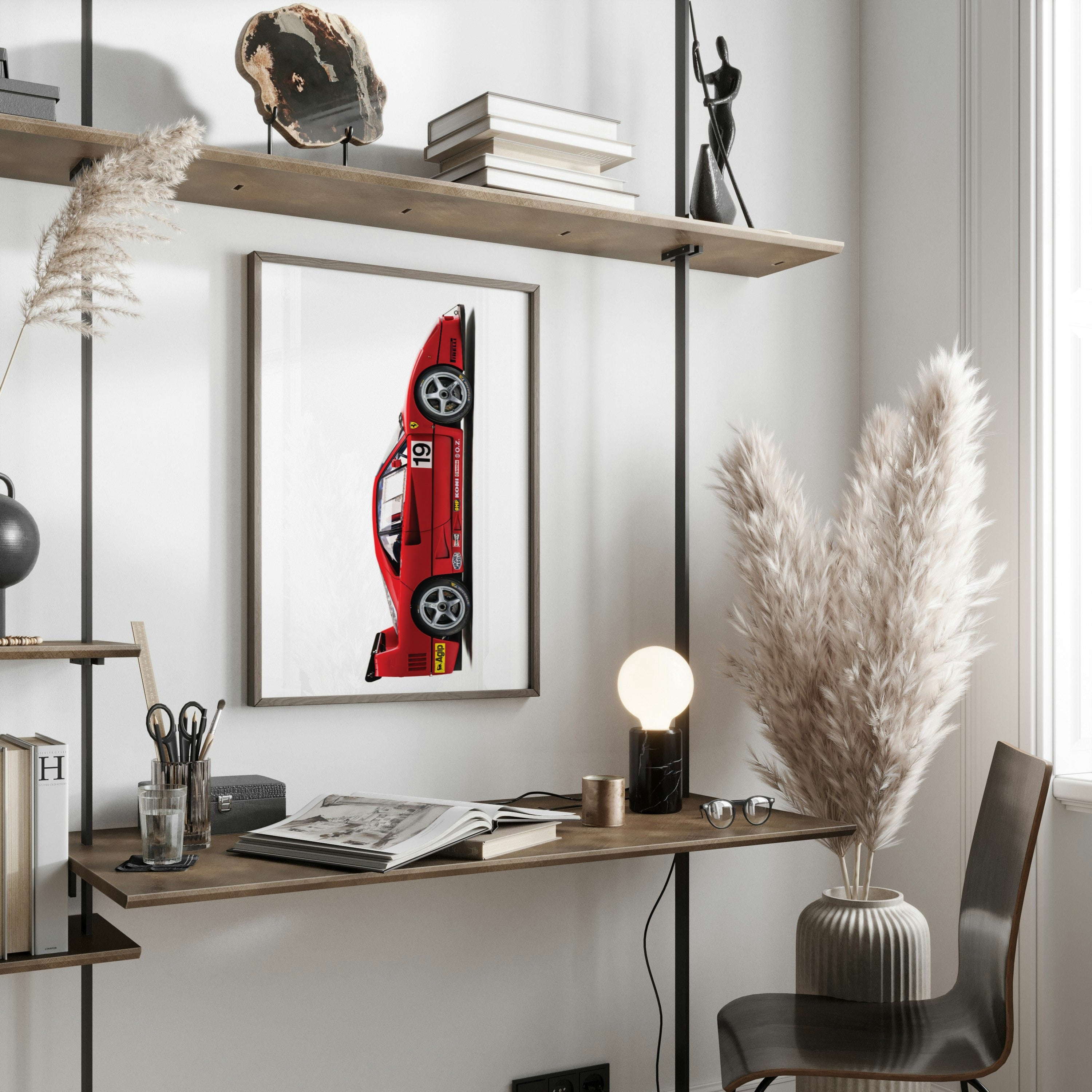 Ferrari F40 Print Poster