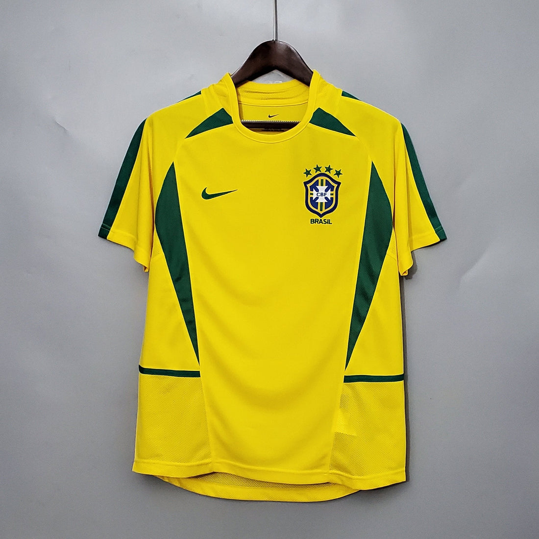 Brazilië thuis retro tenue 2002 