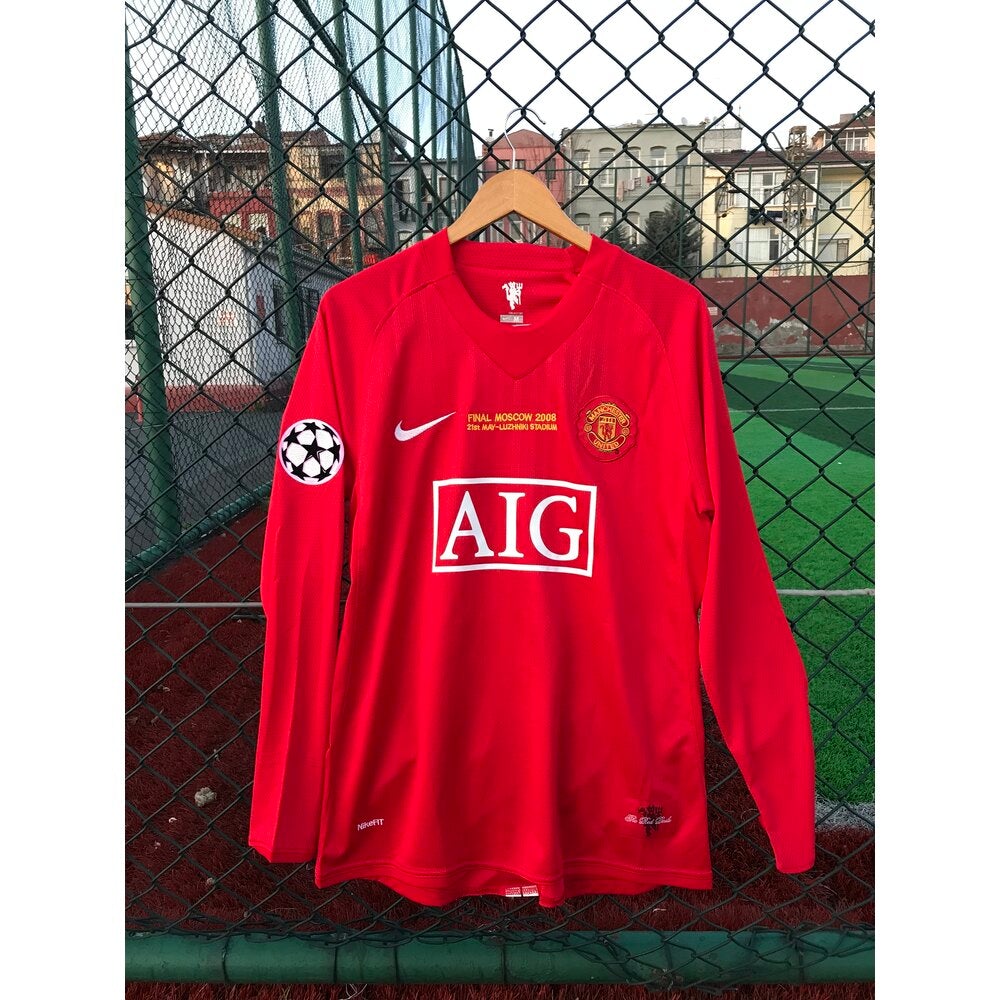 2007-2008 Manchester United-tenue Lange mouwen