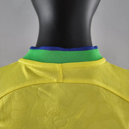 WK 2022 Brazilië Thuisvoetbalset (shirt + shorts)