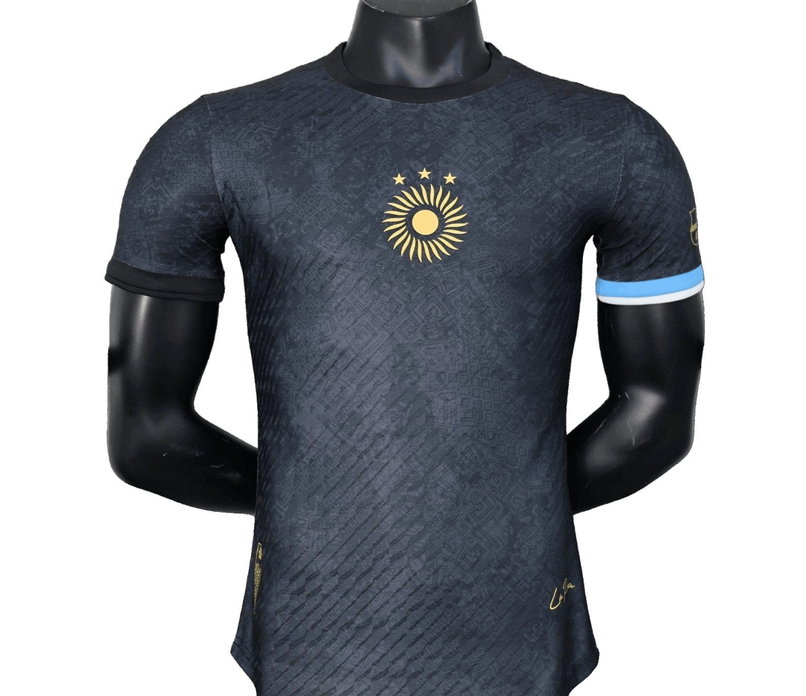 2023 Argentinië Herdenkings Speciaal Paars Zwart Shirt | Speler Versie