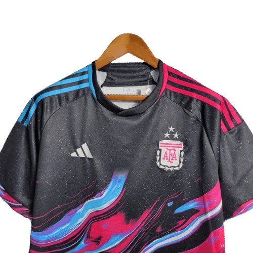 2023 Argentinien Gedenk-Sondertrikot in Lila und Schwarz - Fan-Version