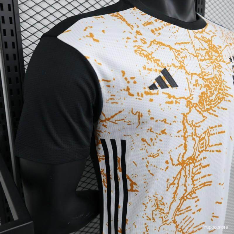 2023 Argentinien Weiß/Braun Spezialtrikot - Spielerversion