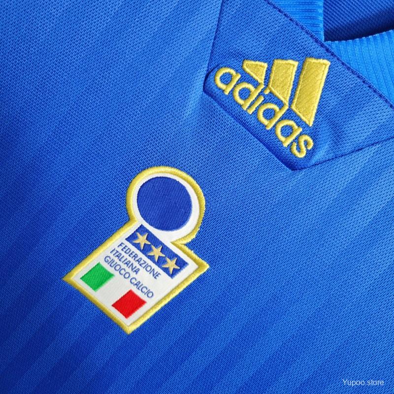 2023 Italy Blue Icon kit Embroidery Logo - Fan version