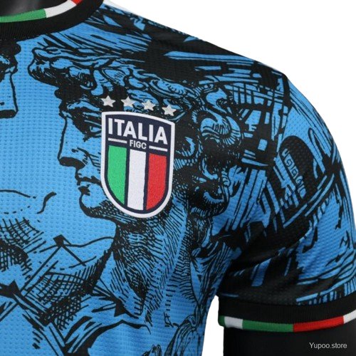 2023 Italy Special Blue Black kit - Player Version