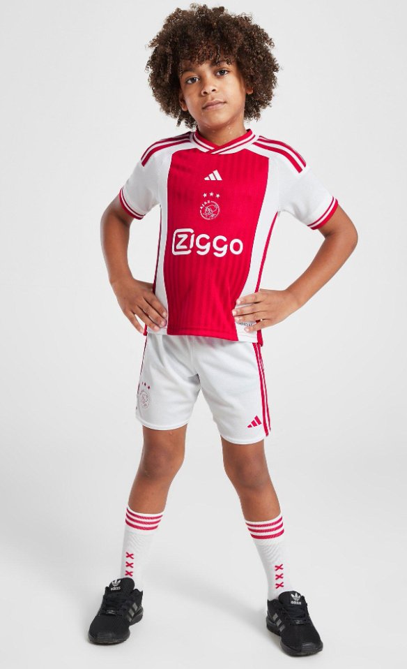 2023/2024 Ajax Thuis Voetbalset (shirt+Short)