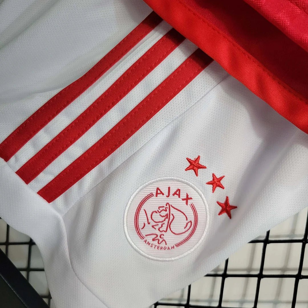 2023/2024 Ajax Heim-Fußballset (Trikot + Shorts)