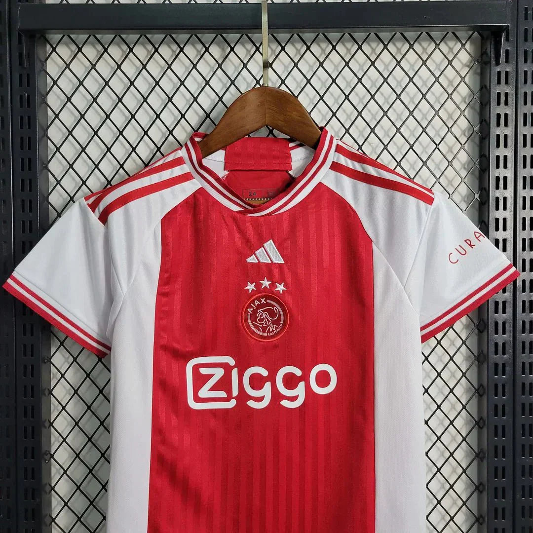 2023/2024 Ajax Thuis Voetbalset (shirt+Short)