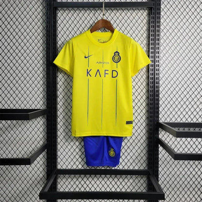 2023/2024 Al-Nassr Thuis Voetbalset (shirt+Shorts)