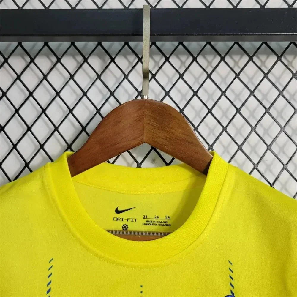 2023/2024 Al-Nassr Heimfußballset (Trikot + Shorts)