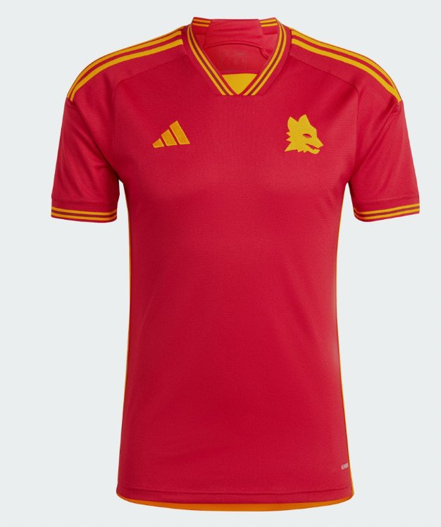 2023/2024 As Roma, As Rome Thuisvoetbalshirt