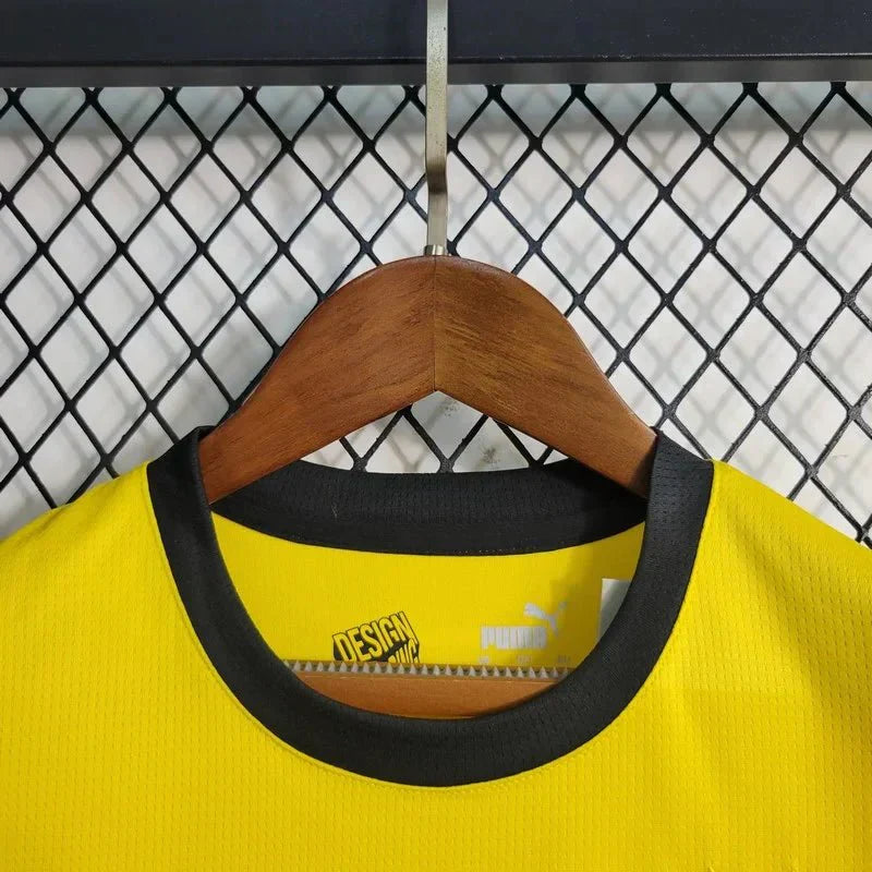 Dortmund-Heimset 2023/2024 (Trikot + Shorts) in Kindergröße