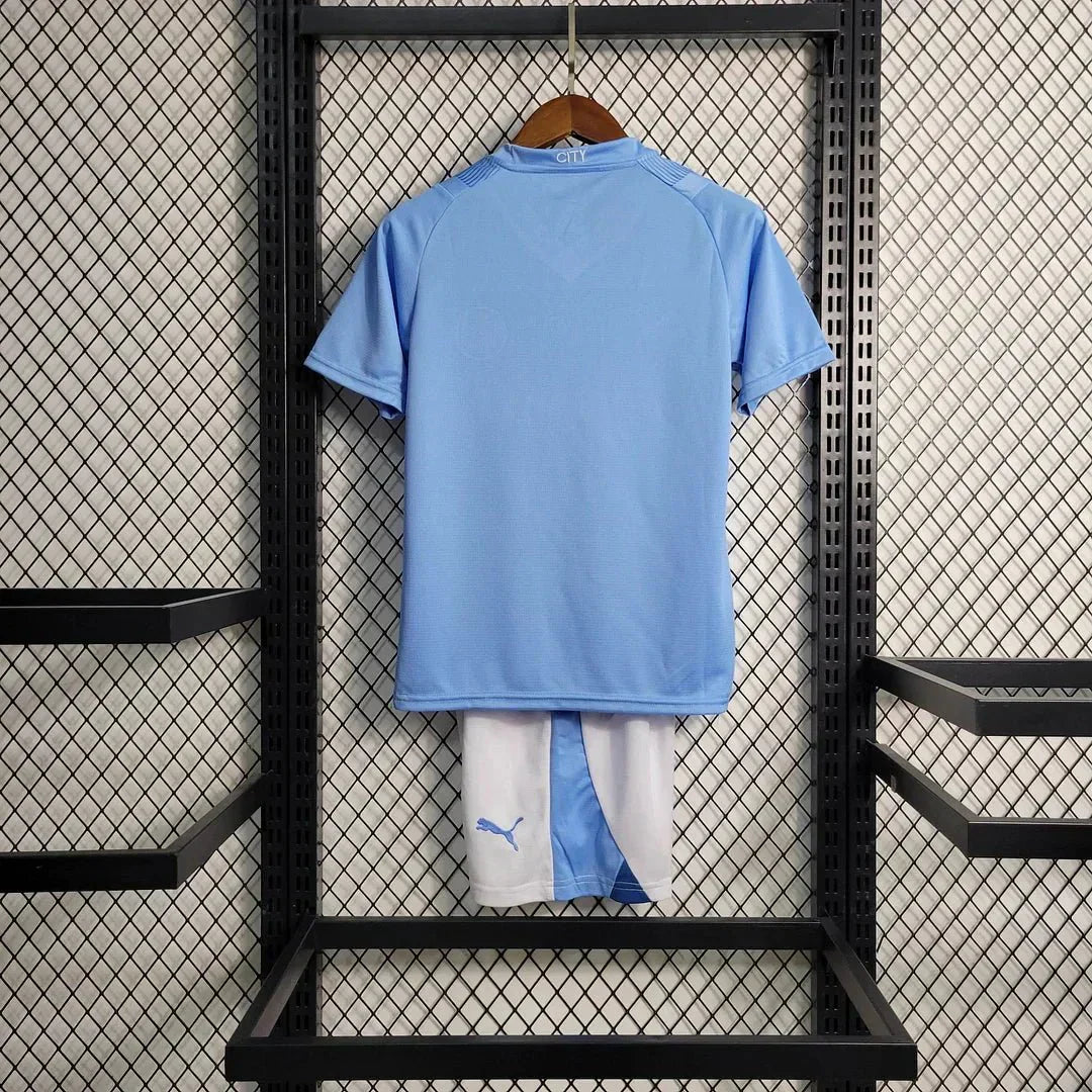 2023/2024 Manchester City Home Football set ( jersey+Shorts )