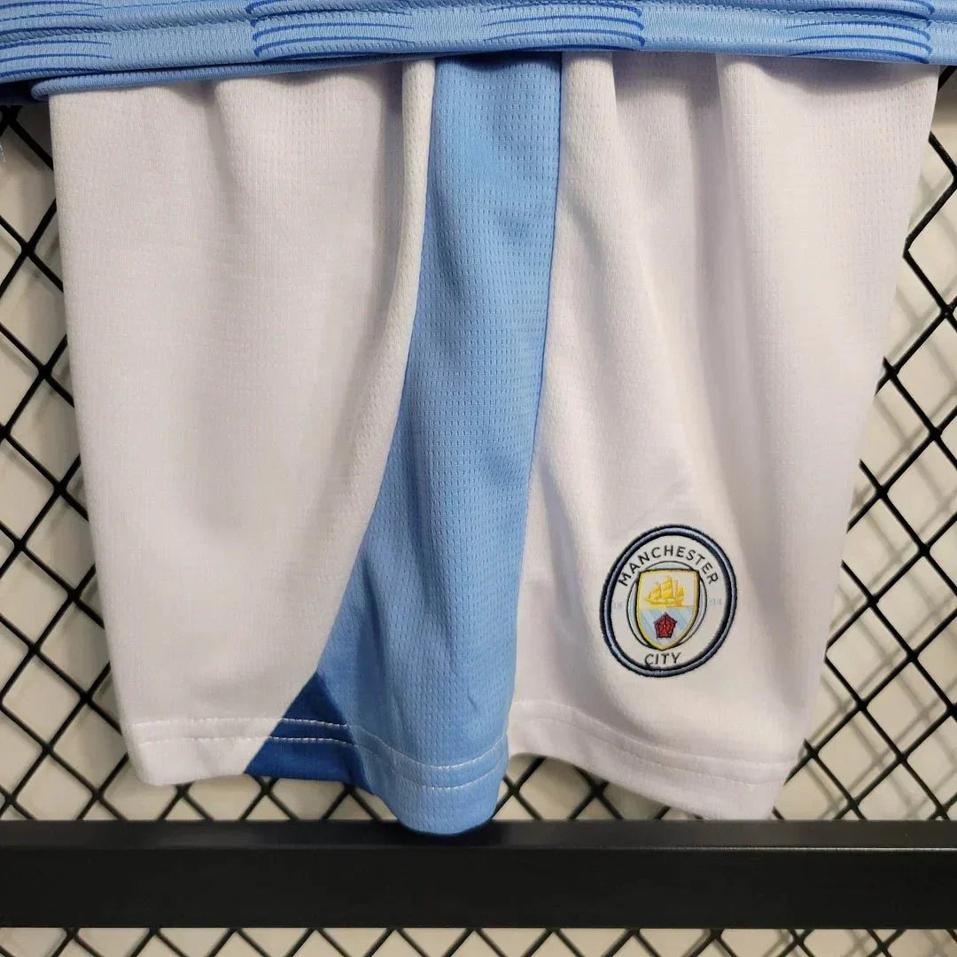 2023/2024 Manchester City Thuis Voetbalset (shirt+Shorts)