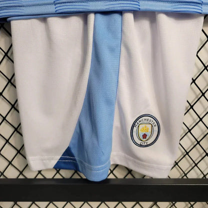 2023/2024 Manchester City Heim-Fußballset (Trikot + Shorts)