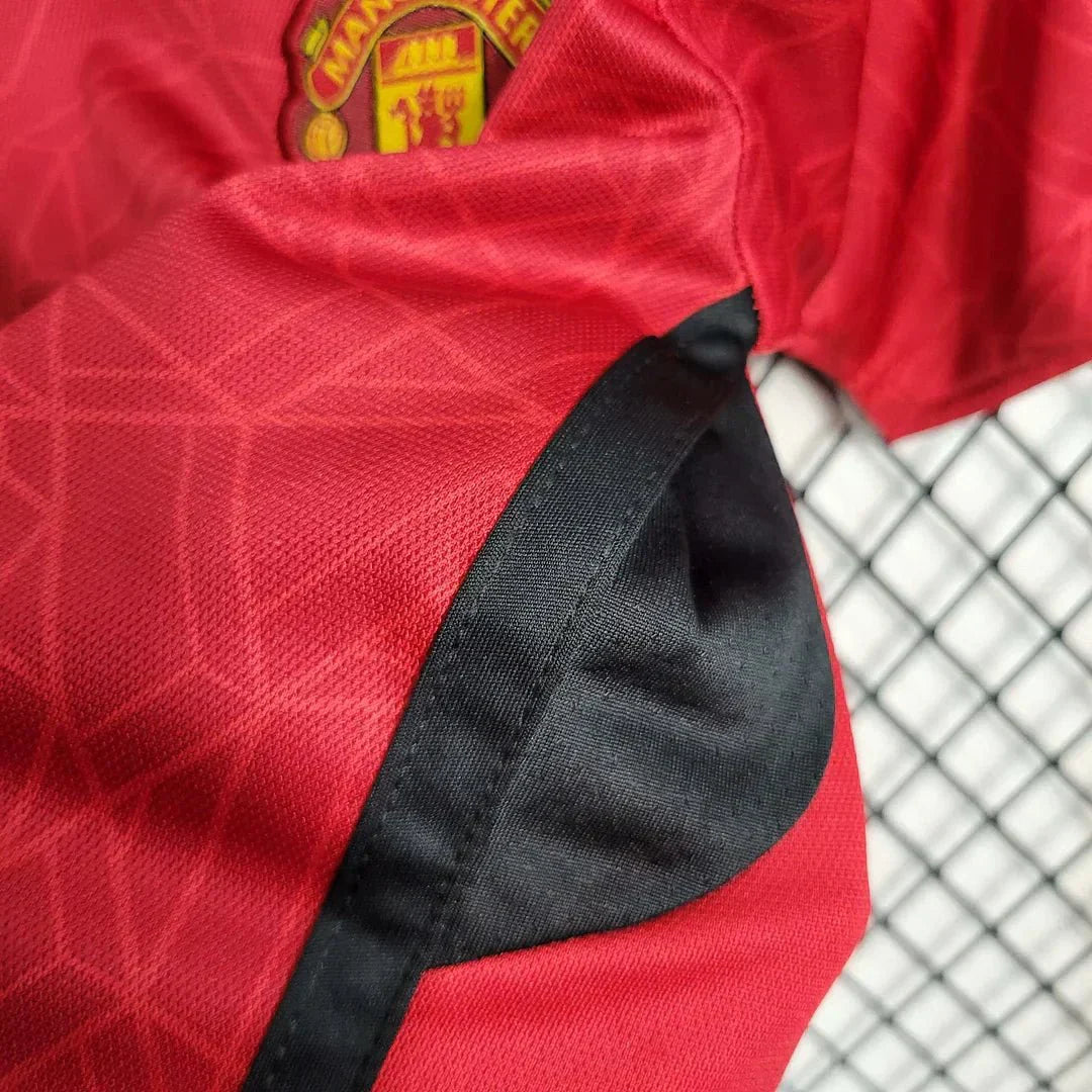 2023/2024 Manchester United Thuis Voetbalset (shirt+Shorts)