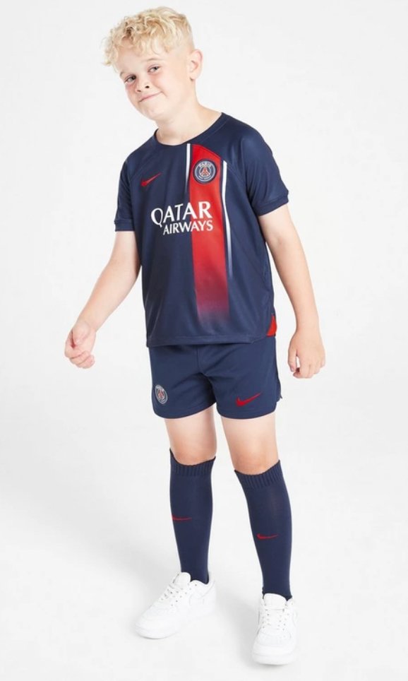 2023/2024 psg Paris Saint-Germain Heim-Fußballset (Trikot + Shorts)