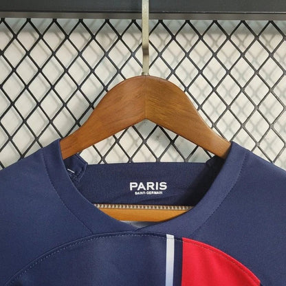 2023/2024 psg Paris Saint-Germain Thuis Voetbalshirt 1:1 Thaise Kwaliteit Kindermaat