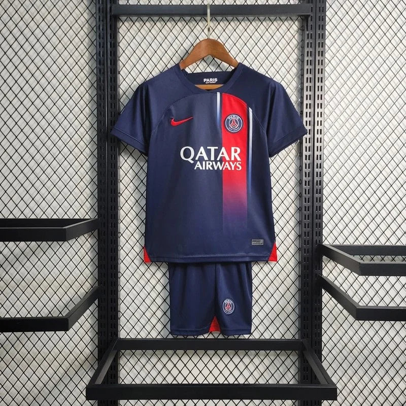 2023/2024 psg Paris Saint-Germain Heim-Fußballtrikot 1:1, Thai-Qualität, Kindergröße