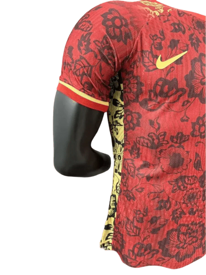 2024 Portugal Rotes Spezialtrikot - Spielerversion 