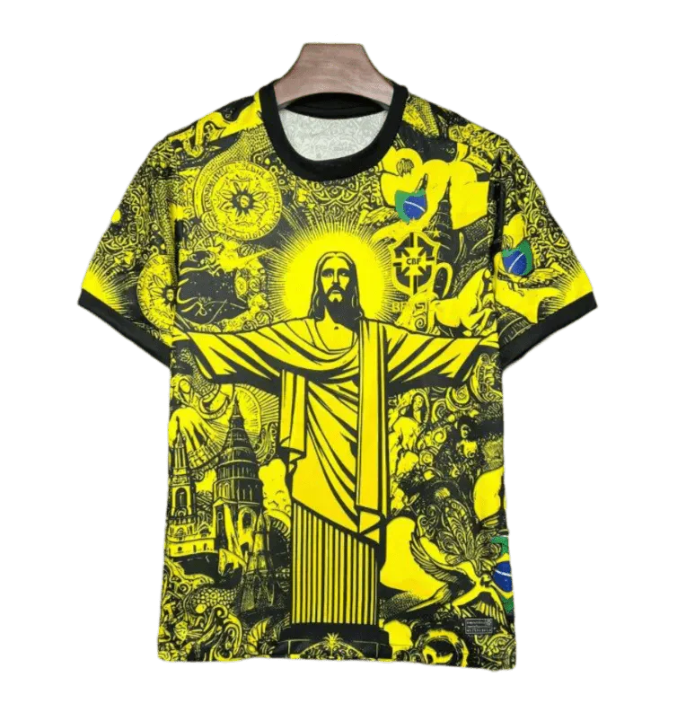 2024/2025 Brazil X Christ Yellow Special Edition kit - Fanversie