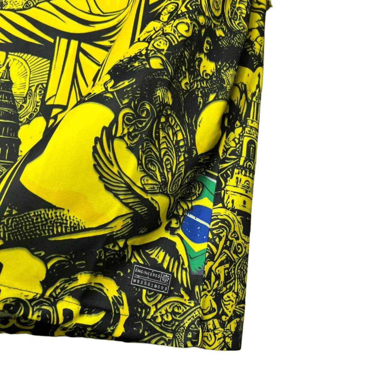 2024/2025 Brazil X Christ Yellow Special Edition kit - Fanversie