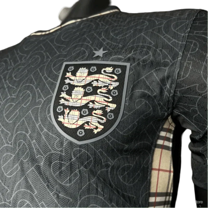 2024/2025 ENGELAND Euro Jordan x Burberry Black Special Edition tenue – SPELERVERSIE