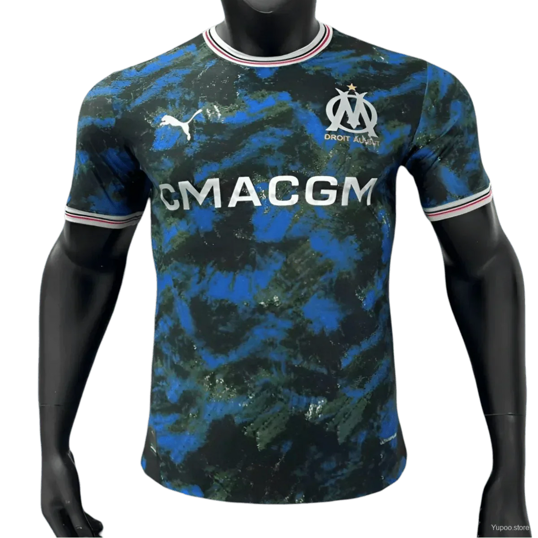 2024/2025 Olympique Marseille Special Edition Blaues Trikot, Spielerversion