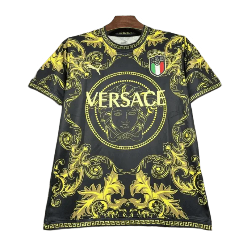 2024/2025 Special Edition Italië x Versace Black Gold kit - Fanversie 