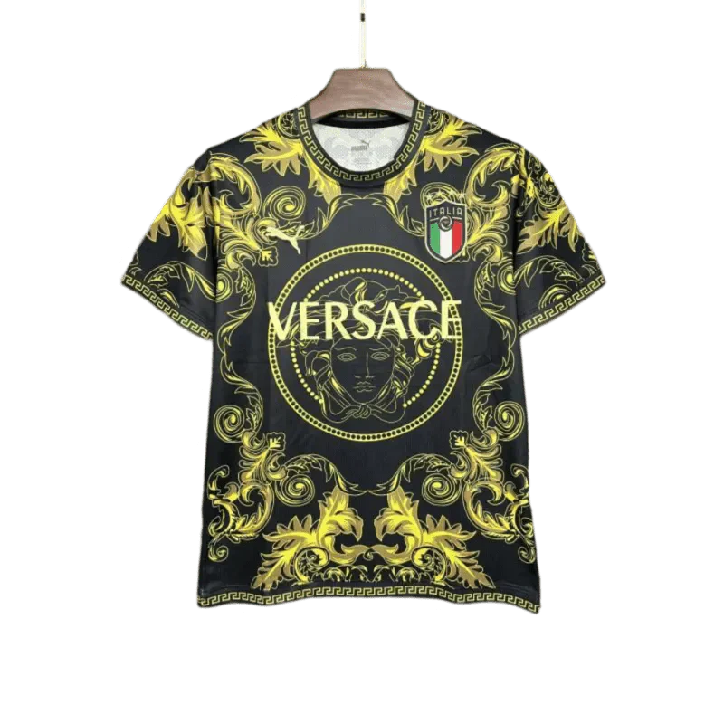 2024/2025 Special Edition Italy x Versace Black Gold kit - Fan Version