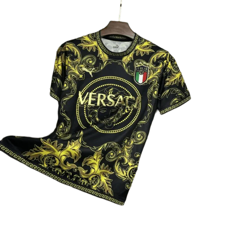 2024/2025 Special Edition Italië x Versace Black Gold kit - Fanversie 