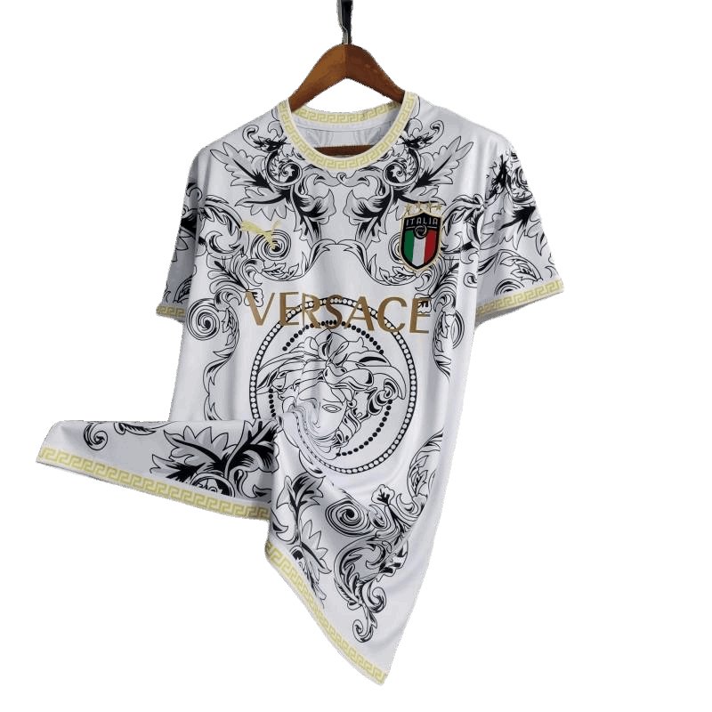 22/23 Special Edition Italië x Versace Wit tenue - Fanversie