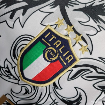 22/23 Special Edition Italien x Versace Weißes Trikot - Fanversion