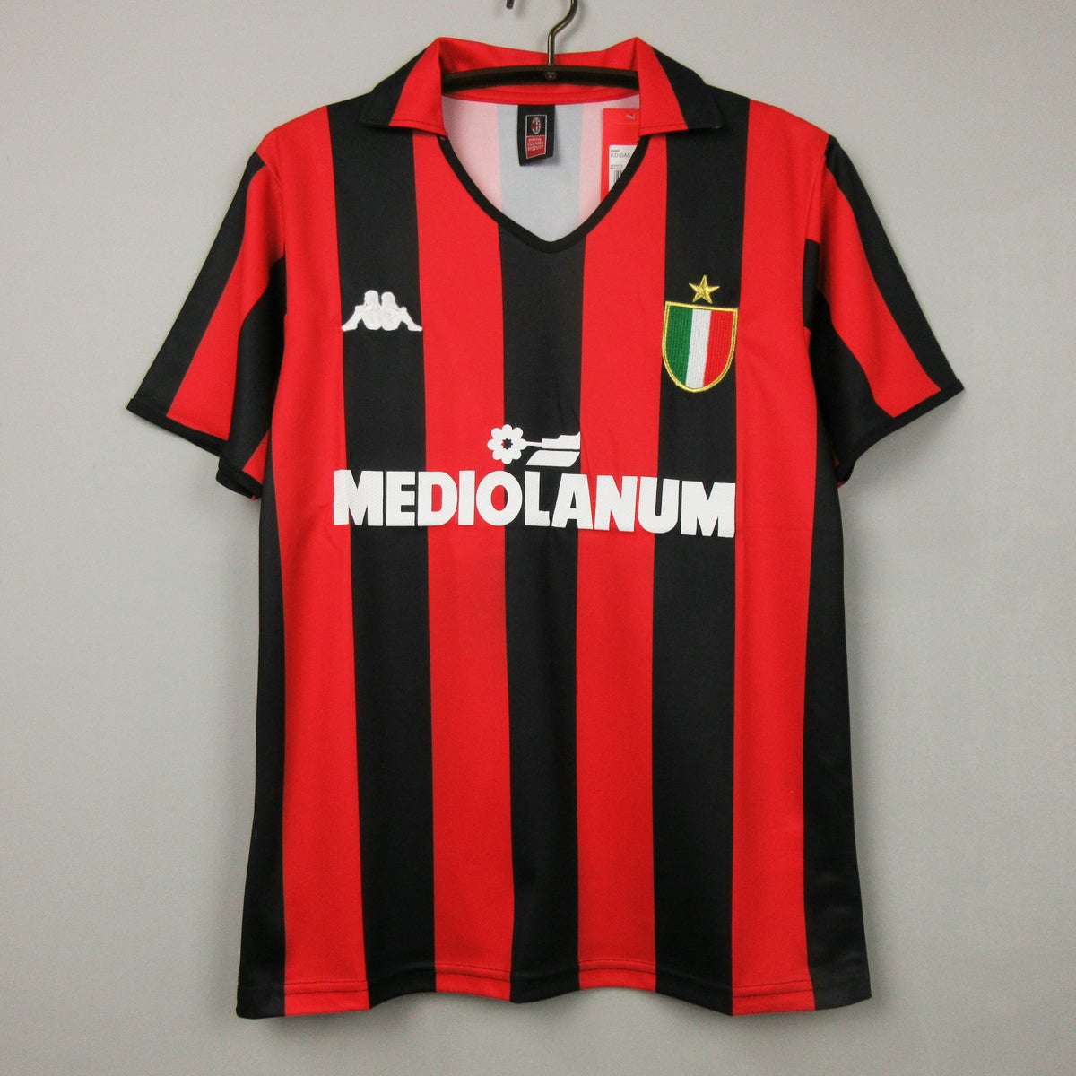 1988 1990 Ac Milan Maillot Domicile Rétro