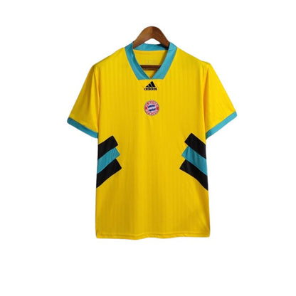 23-24 Bayern Munich Yellow Icon kit with Embroidery logo - Fan version