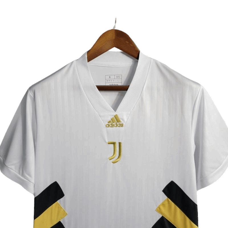 23-24 Juventus White Icon Embroidery Logo Special Edition kit - Fan version