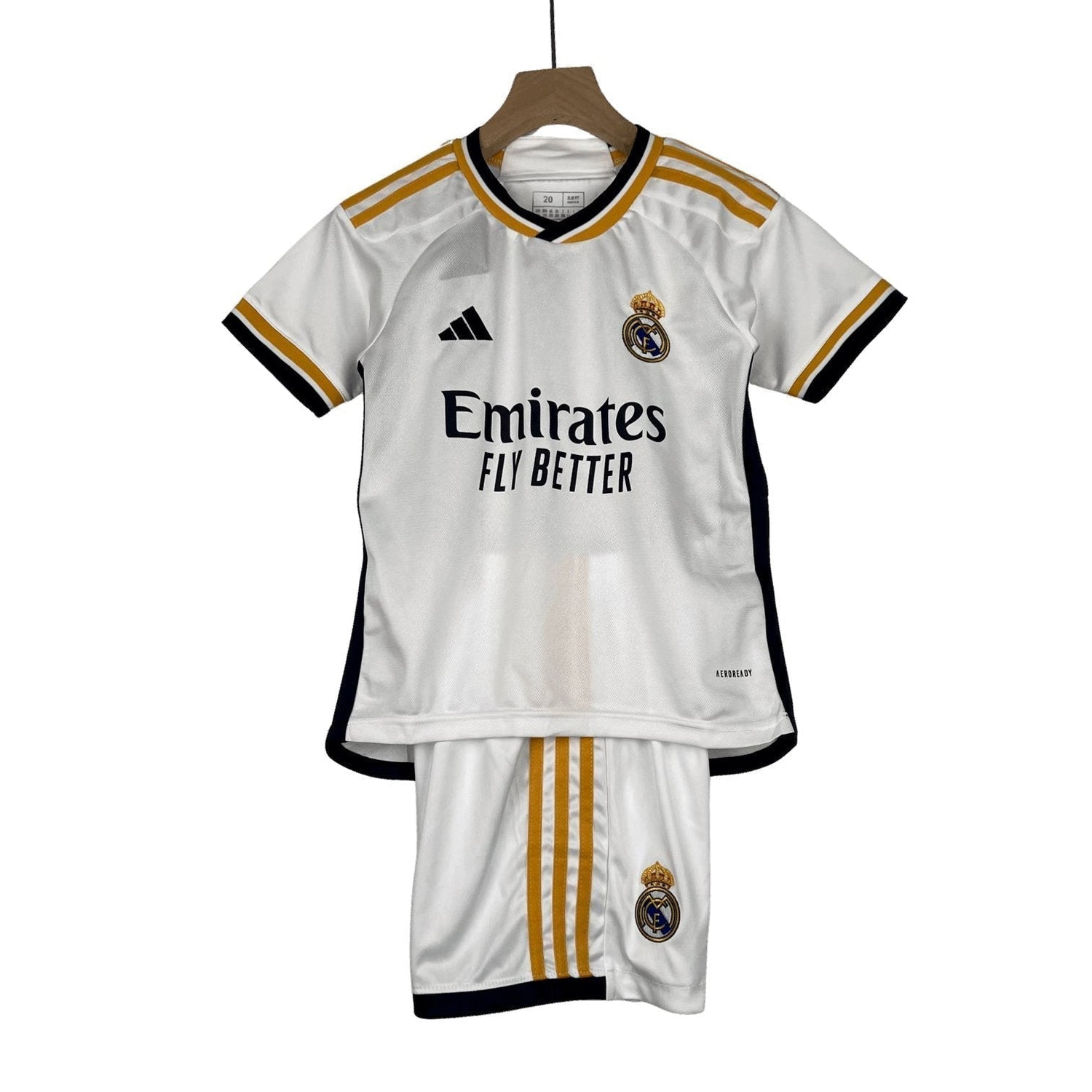 23-24 Los Blancos Heimtrikot für Kinder und Junioren