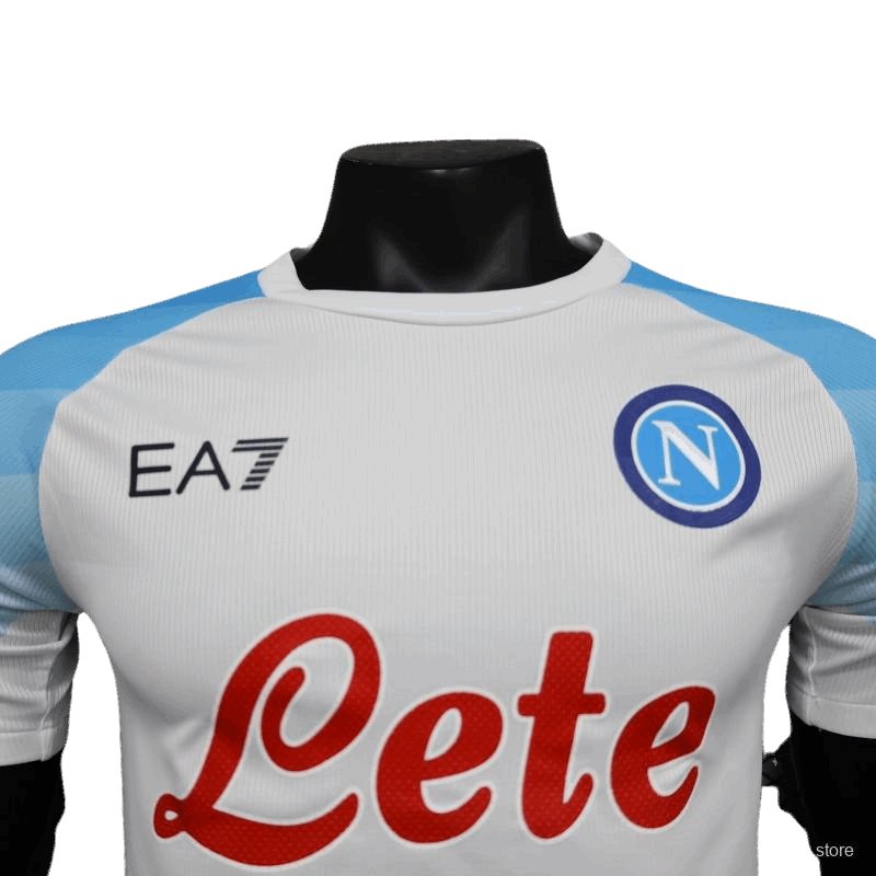 23-24 Napoli Face Game Victor Osimhen Champion Kit - Spielerversion