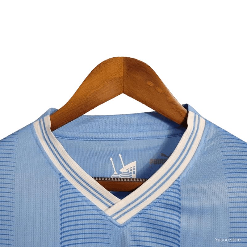 23-24 Sky Blues Heimtrikot - Fanversion 