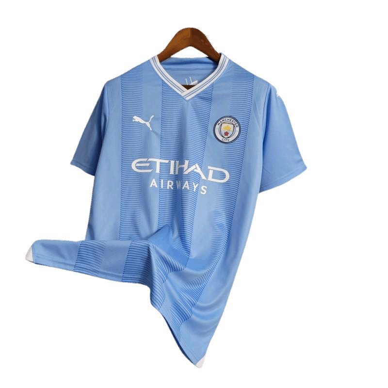 23-24 Sky Blues Heimtrikot - Fanversion 