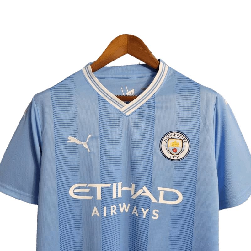 23-24 Sky Blues Heimtrikot - Fanversion 