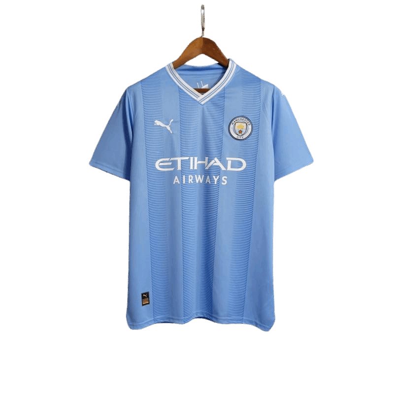 23-24 Sky Blues Heimtrikot - Fanversion 